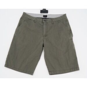 Fox Racing Heritage Forged Mens Size 34 Chino Shorts Olive Green Walk Shorts